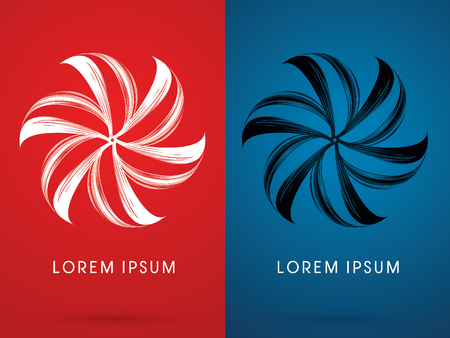 Fan, Wheel , spin graphic vector.のイラスト素材