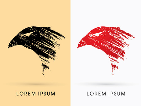 Eagle Head graphic vector.のイラスト素材