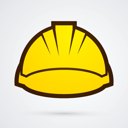 Construction helmet graphic vector.のイラスト素材
