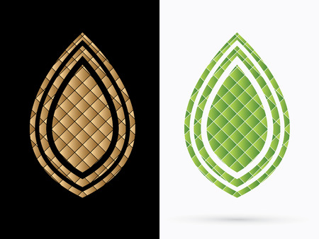 Luxury Leaf illustration graphic vectorのイラスト素材