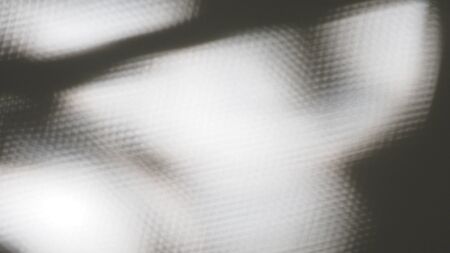 Abstract background close up photo the window shadow on the white PVC material, detail texture noise...