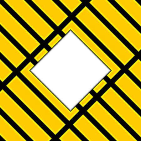 Abstract background. Yellow plates on a black background. In the middle a place for the text.のイラスト素材