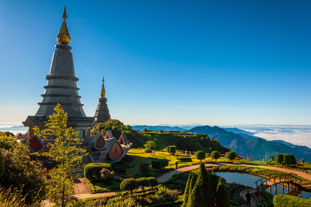 Phramahathat Napamathanidol   Phramahathat Napaphol Bhumisiri in Chiang Mai from Thailandの写真素材