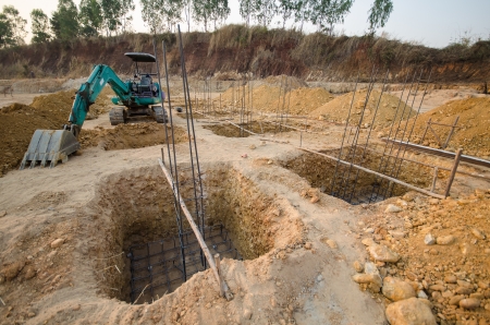 A mosque in Chiangrai, Thailand while under construction の写真素材