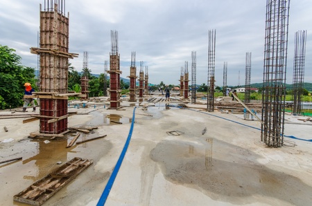 Under construction building 