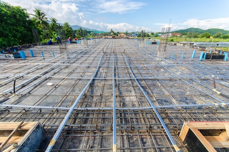 Under construction building の写真素材