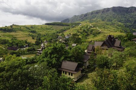 mountain viewの写真素材