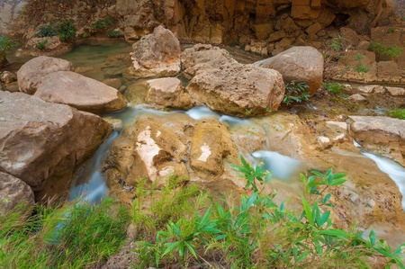 Waterfall in Lamphun, Thailand の写真素材