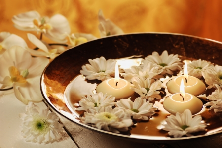 Aromatherapy bowlの写真素材