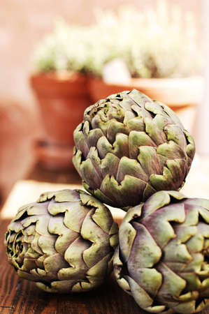 Artichokesの写真素材