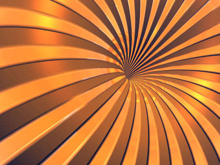 3D golden backgroundの写真素材