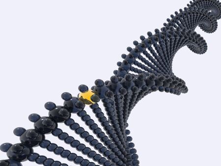 golden gene in black dna (see more in portfolio)の写真素材