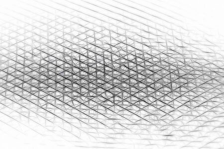 Macro shot of a vertical white grey lattice structureの写真素材