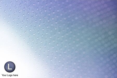 Macro shot of a pointy, wavy blue gradient surfaceの写真素材