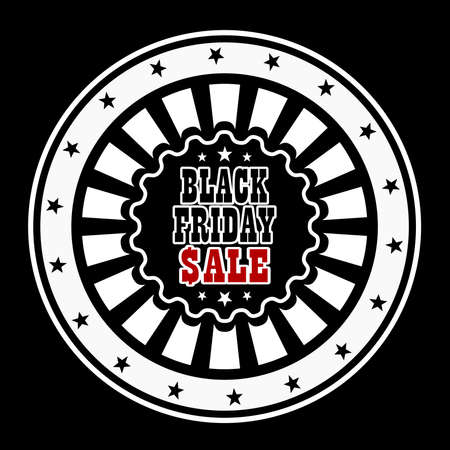 Vector illustration for the Black Friday sale. Perfect for your business.のイラスト素材
