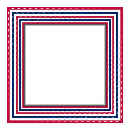 US Patriotic vector background. Perfect for any use.のイラスト素材