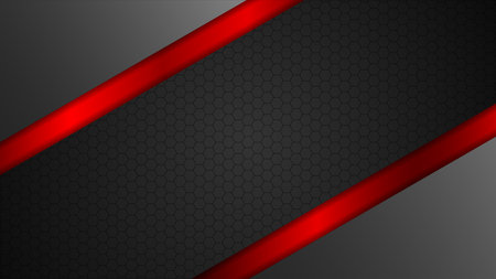 abstract background consisting of hexagons with realistic lights and shadows. Perfect design element for any use.のイラスト素材