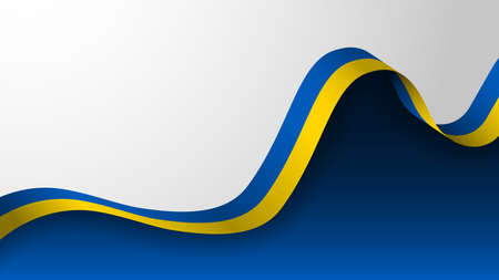 Vector Patriotic Background with the colors of the flag of Ukraine. An element of impact for the use you want to make of it.のイラスト素材