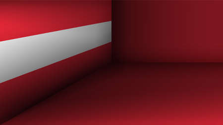 EPS10 Vector Patriotic background with Austria flag colors. An element of impact for the use you want to make of it.のイラスト素材