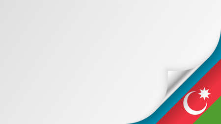 EPS10 Vector Patriotic background with Azerbaijan flag colors. An element of impact for the use you want to make of it.のイラスト素材