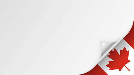 EPS10 Vector Patriotic background with Canada flag colors. An element of impact for the use you want to make of it.のイラスト素材