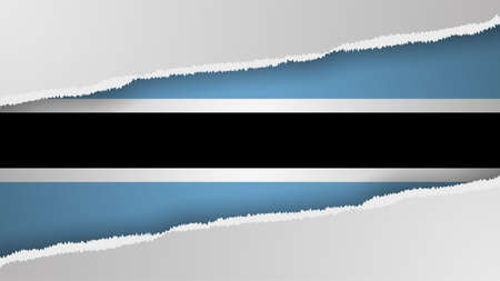 EPS10 Vector Patriotic background with Botswana flag colors. An element of impact for the use you want to make of it.のイラスト素材