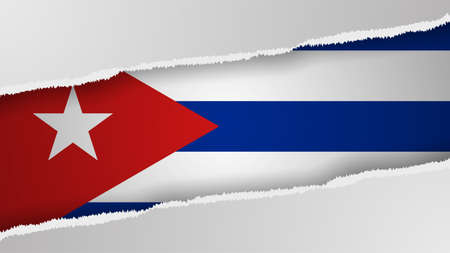 EPS10 Vector Patriotic background with Cuba flag colors. An element of impact for the use you want to make of it.のイラスト素材