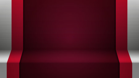 3d background with flag of Poland. An element of impact for the use you want to make of it.のイラスト素材