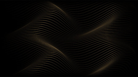 Luxury background, curved shapes, lines, lights and shadows. Perfect for any use.のイラスト素材