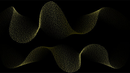 Luxury background, curved shapes, lines, lights and shadows. Perfect for any use.のイラスト素材