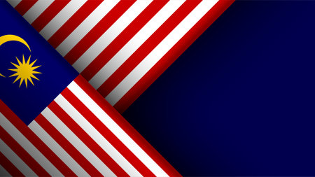 Edge background Malaysia graphic and label. Element of impact for the use you want to make of it.のイラスト素材