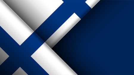 Edge background Finland graphic and label. Element of impact for the use you want to make of it.のイラスト素材