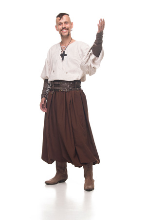 Cossack isolatedの写真素材