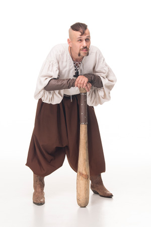 Cossack isolatedの写真素材