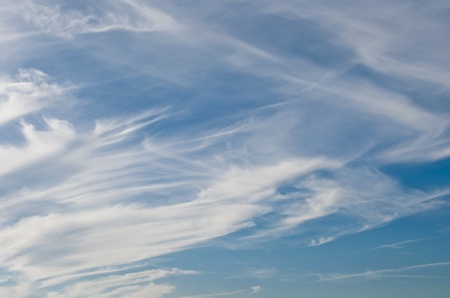 Beautiful blue sky at springの写真素材