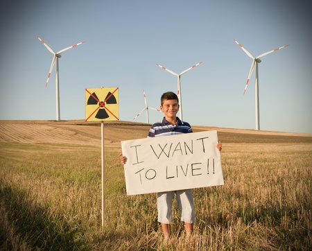 The young people want safe technologies for the future of the world.