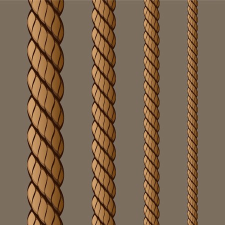 Rope Set 1 Drawingのイラスト素材