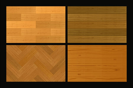 Wooden Parquet Drawingのイラスト素材