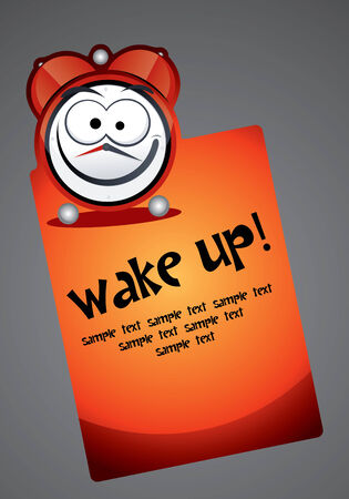 Alarm Clock Set 2  Wake Upのイラスト素材