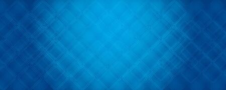 Drawing lines on a blue surface backgroundの写真素材