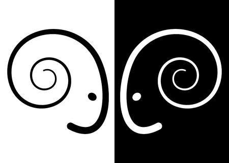 Head ram is part of the drawing  ram head のイラスト素材