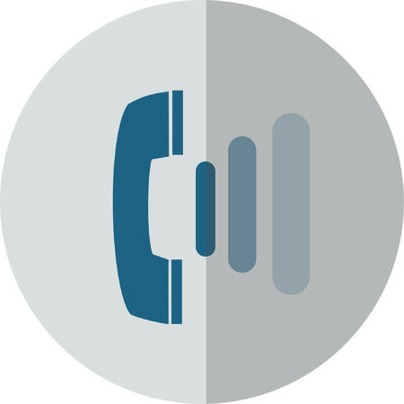 phone vector icon designのイラスト素材