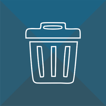 Container vector icon designのイラスト素材
