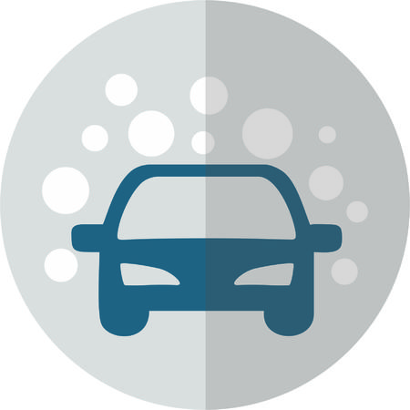 Car Wash vector icon designのイラスト素材