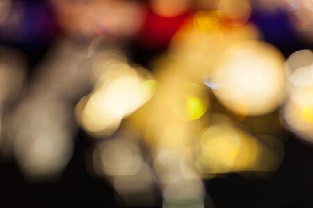 Defocused bokeh blur beautiful texture for backgroundの写真素材