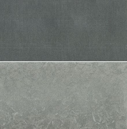 Set of two gray textures for backgroundの写真素材