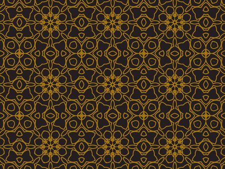 Pattern, Gold, design, abstract, vector and graphic for commercial use. We make attractive Pattern designs to meet customer needsのイラスト素材