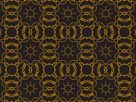 Pattern, Gold, design, abstract, vector and graphic for commercial use. We make attractive Pattern designs to meet customer needsのイラスト素材