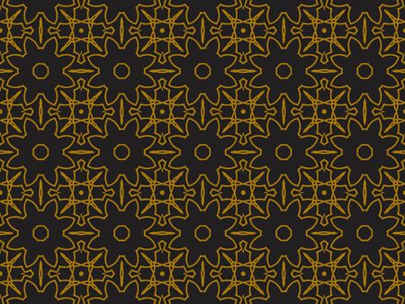 Pattern, Gold, design, abstract, vector and graphic for commercial use. We make attractive Pattern designs to meet customer needsのイラスト素材