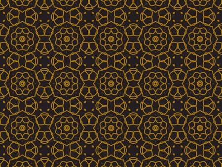 Pattern, Gold, design, abstract, vector and graphic for commercial use. We make attractive Pattern designs to meet customer needsのイラスト素材